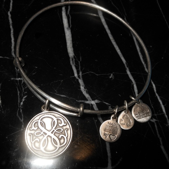 Alex And Ani Endless Loop Charm Silver Rafaeilian - Picture 8 of 8